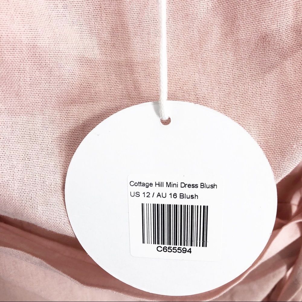 Princess Polly NWT Cottage Hill Mini Dress Sz 12 - Picture 9 of 9